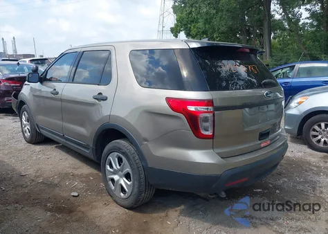 2014 Ford Police Interceptor from USA, damaged, VIN 1FM5K8AR2EGC26109